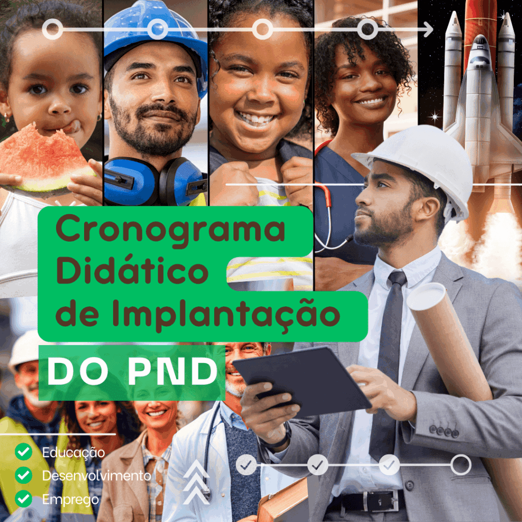 Cronograma didático de implantção do PND