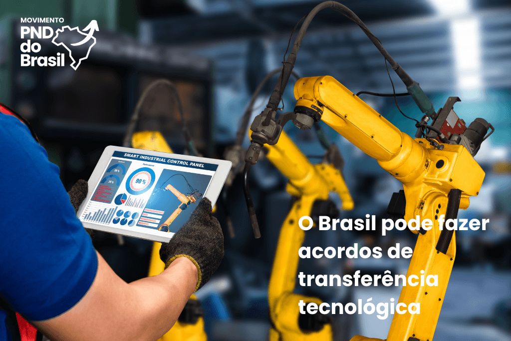 O Brasil pode fazer acordos de transferência tecnológica